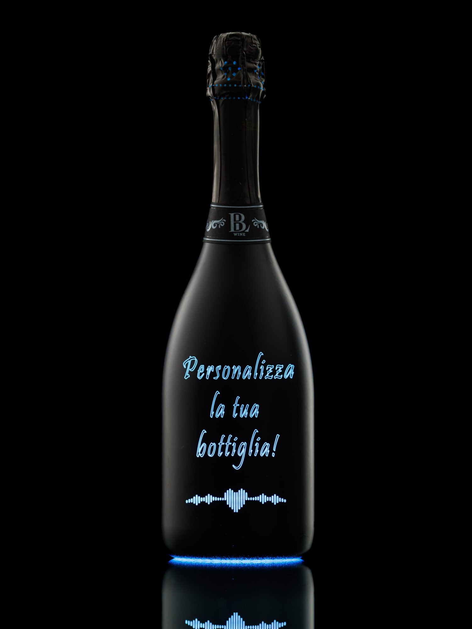 Bottiglia luminosa personalizzata